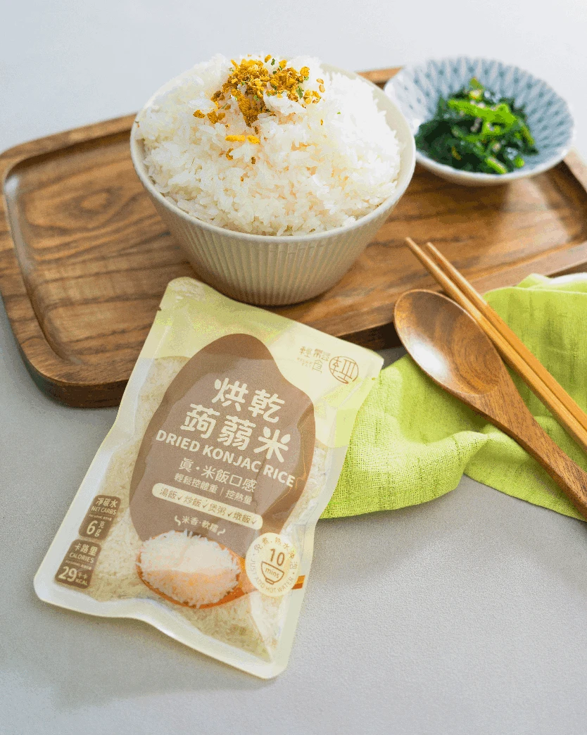 輕鬆食 - 烘乾蒟蒻米 100g