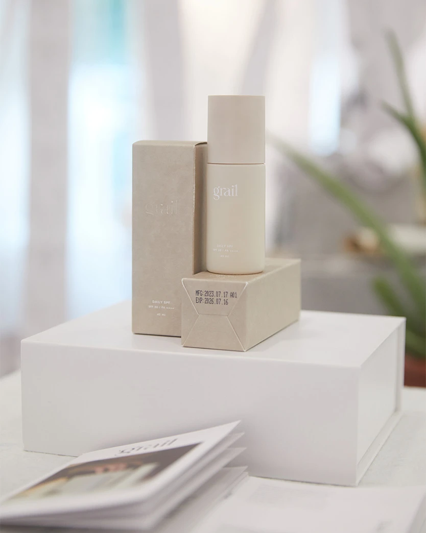 GRAIL 幹細胞絲質啞光防曬霜（防UV藍光IR輻射）SPF50