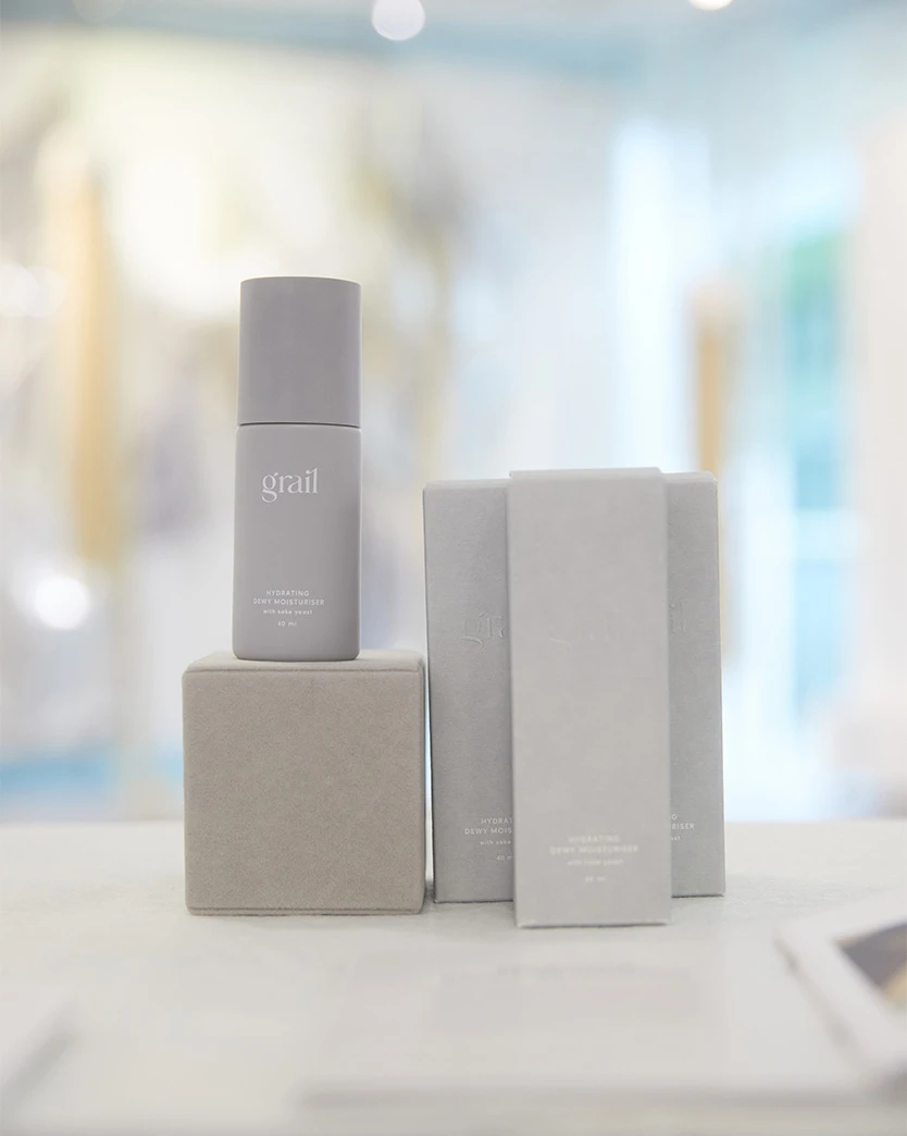 GRAIL 日本清酒酵母補濕修護水潤霜 40ml