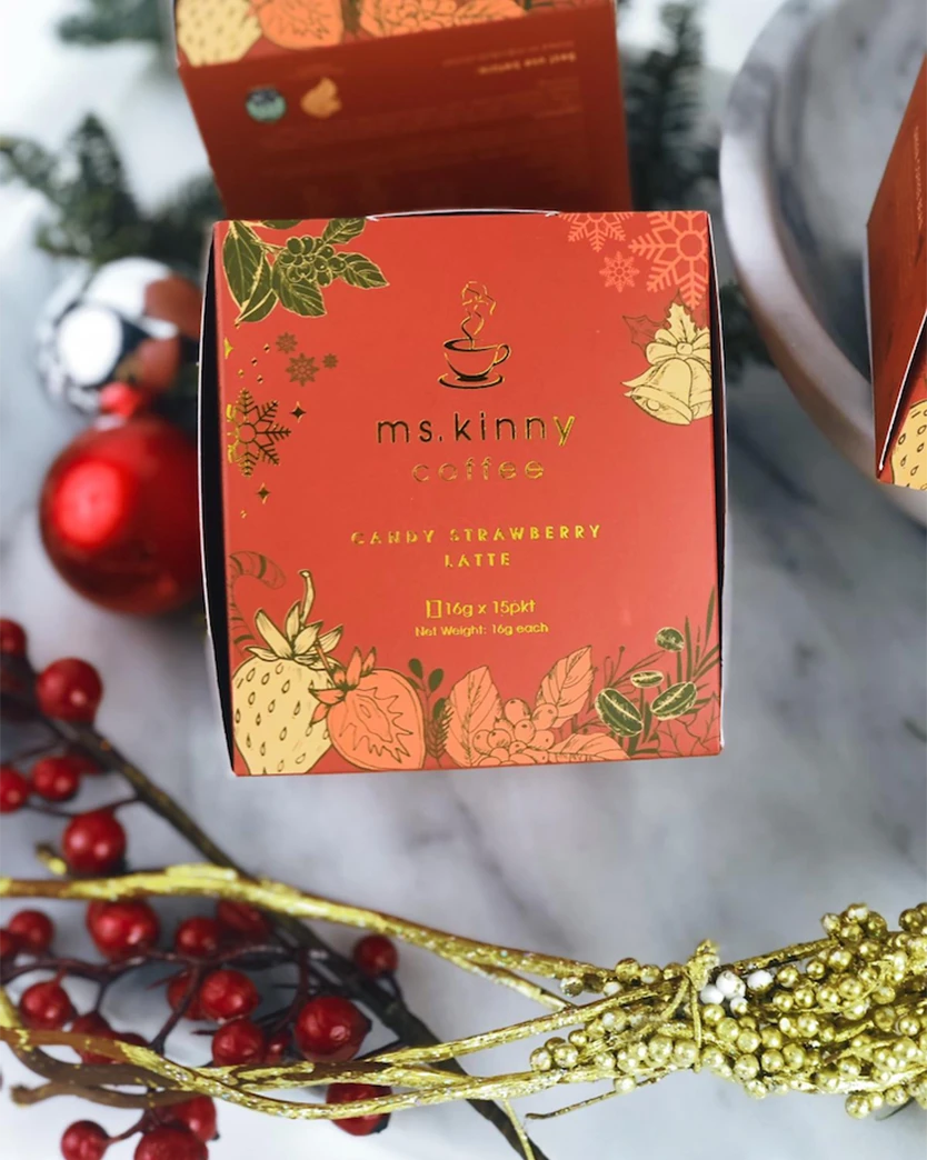 香蜜草莓咖啡 Candy Strawberry Latte